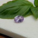 1.30 ct  Pastel Violet Sapphire, handcrafted cut premium handcrafted oval freehand checkerboard, ova