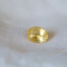 1.96 ct  Vivid Fragrant Citron Yellow hand-cut Sapphire premium handcrafted oval cut with lustrous f