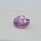 1.98 ct  Vivid color-change Pink/Violet premium Sapphire premium handcrafted oval cut freehand check