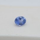 1.535 ct IGL Vivid Cornflower Blue premium handcut Sapphire premium handcrafted oval cut freehand ch