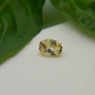 0.90 ct  Lemon Yellow Sapphire, handcrafted design cut premium handcrafted rectangular cut with lust