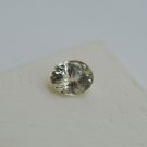 1.45 ct  Pastel Yellow Sapphire, handcrafted cut premium handcrafted oval cut Sri Lanka
