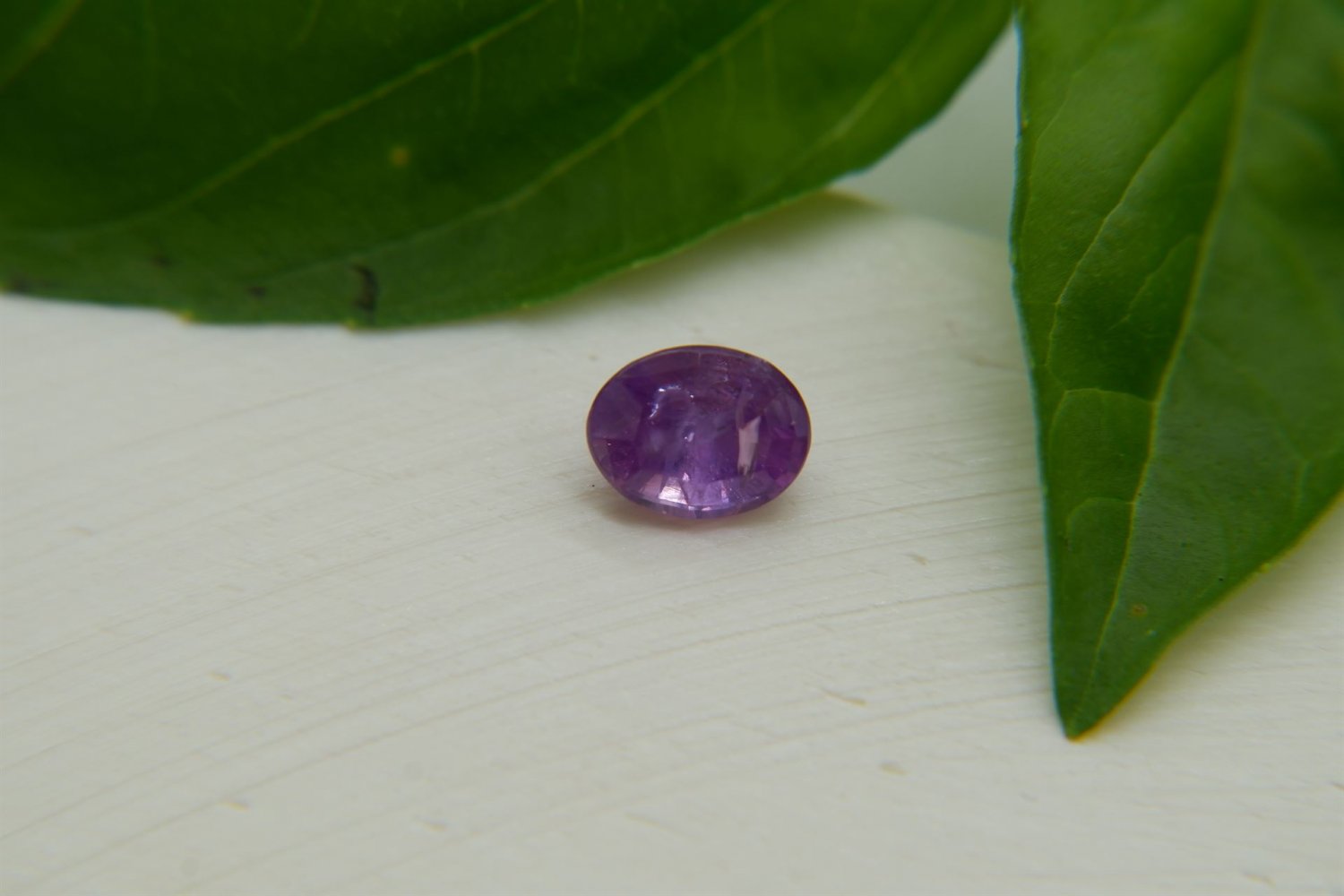 1.20 ct  Violet Pink Sapphire, handcrafted cut premium handcrafted oval cut with lustrous finish Sri