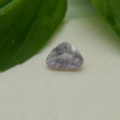 1.40 ct  Pastel Violet Sapphire, handcrafted cut premium handcrafted triangular cut with lustrous fi