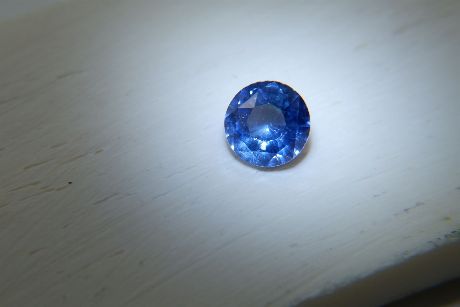 1.75 ct  APPRAISED PREMIUM: Neon Sky Blue Sapphire premium handcrafted calibrated cut, brilliance ro