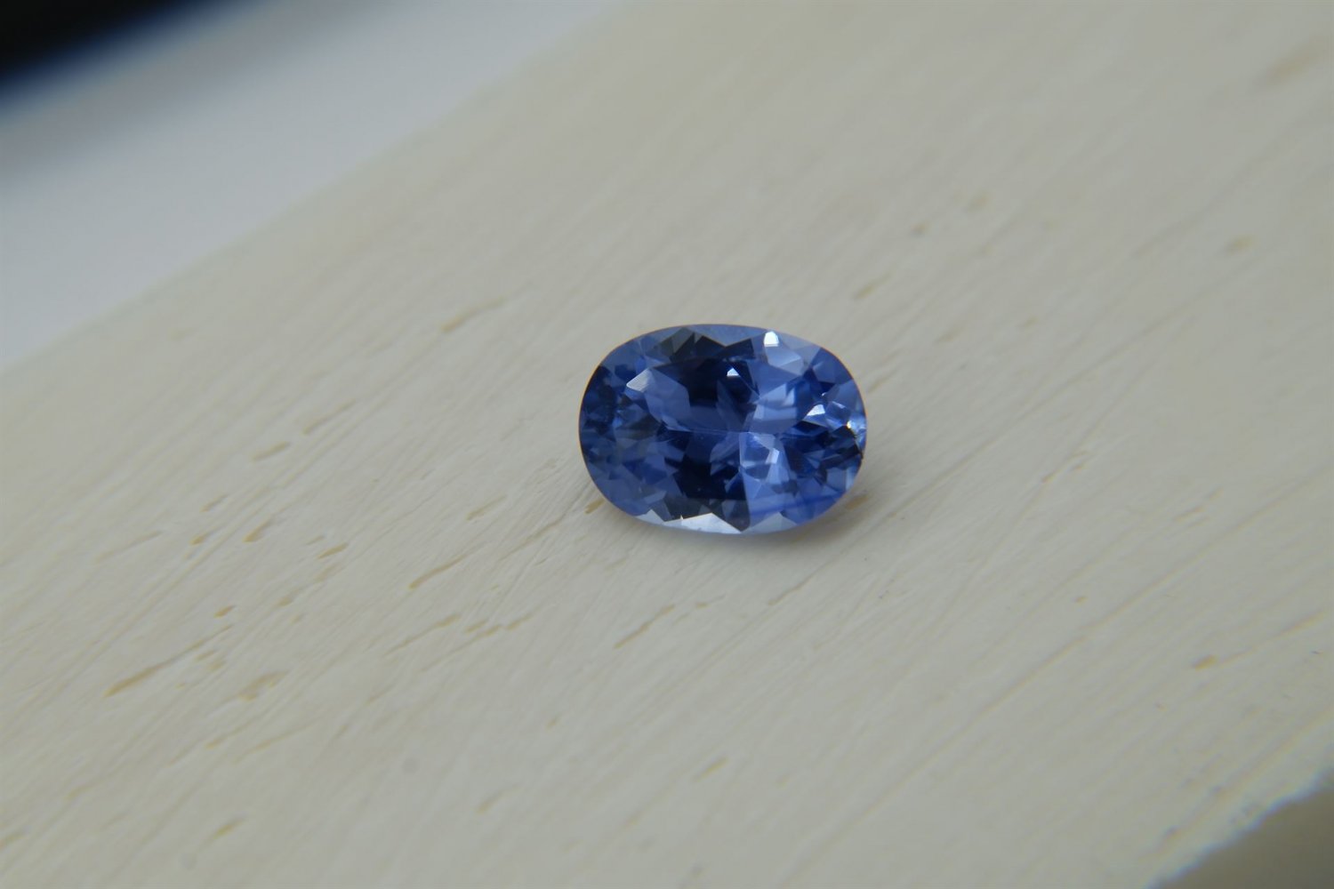 1.40 ct IGL APPRAISED PREMIUM: Velvet Blue Sapphire premium handcrafted designer cut, brilliance ova