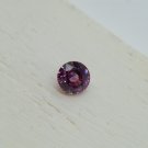 1.05 ct  Vivid orangish-Violet Sapphire premium handcrafted designer cut, brilliance round cut Sri L