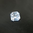 1.682 ct AGL PREMIUM: Vivid Crisp White Sapphire, diamond like premium handcrafted designer cut, bri
