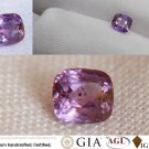 1.05 ct  Ruby Purple, untreated, loose, GIA rectangular cushion step cut Madagascar