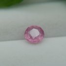 1.50 ct  RARE: Neon Pink Mahenge Spinel, designer cut premium handcrafted round cut with lustrous fi