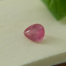 1.50 ct  RARE: Neon Pink Mahenge Spinel, designer cut premium handcrafted pear cut with lustrous fin