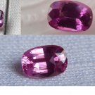 IGL Hot Pink Sapphire, handcrafted cut, IGL Premium Oval step cut Sri Lanka