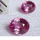 IGL Hot Pink Sapphire, premium cut, IGL Premium handcrafted oval step cut Sri Lanka