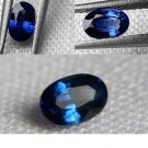 GIA vivid Royal Blue Sapphire, GIA Premium handcrafted oval cut Sri Lanka