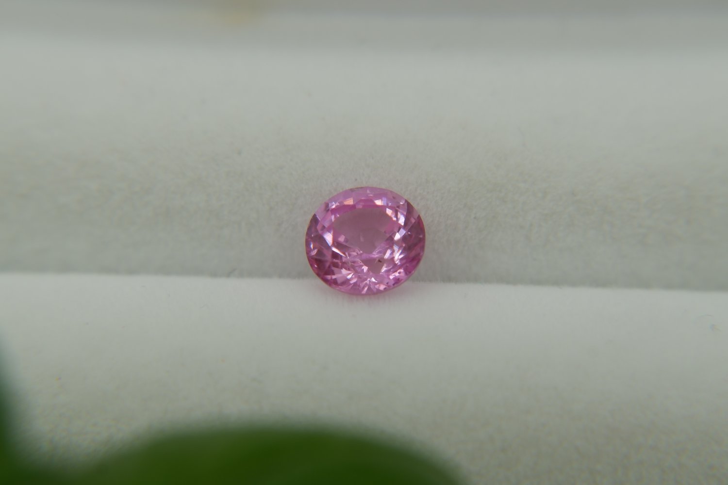  Pastel Pink Sapphire, handcrafted Handcrafted round cut Sri Lanka