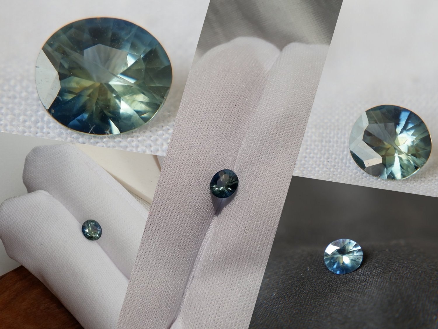 Vivid Blue/Green fine handcrafted cut Sapphire premium handcrafted oval checkerboard, oval cut Sri 