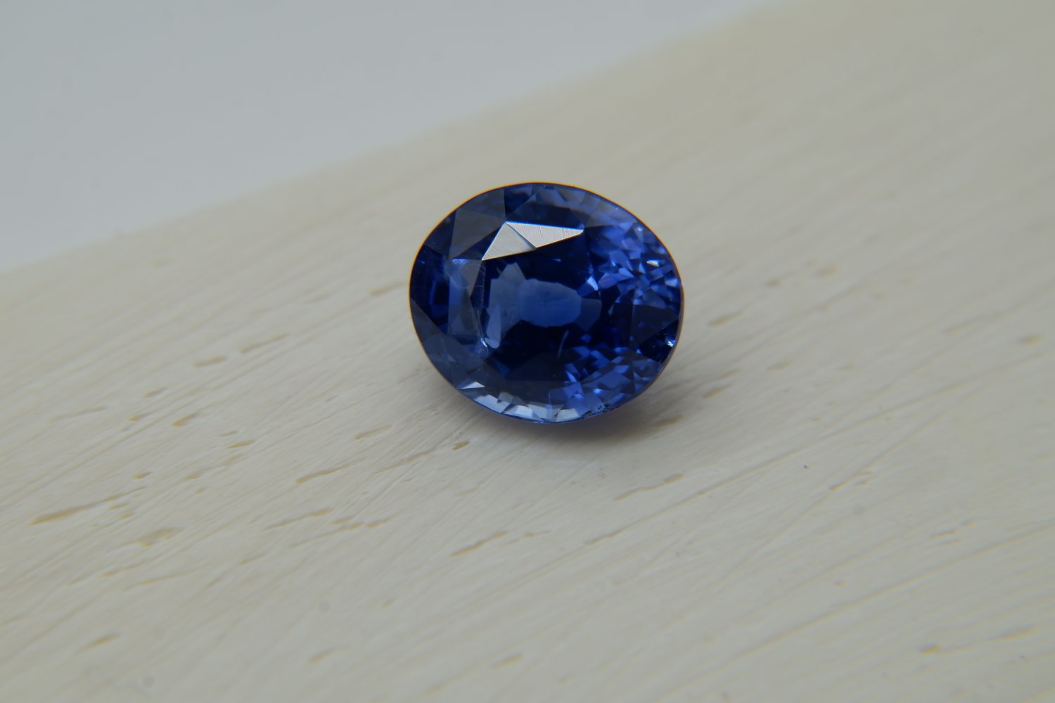 AGL APPRAISED PREMIUM: Neon Cornflower Blue Sapphire premium handcrafted designer cut, brilliance ov