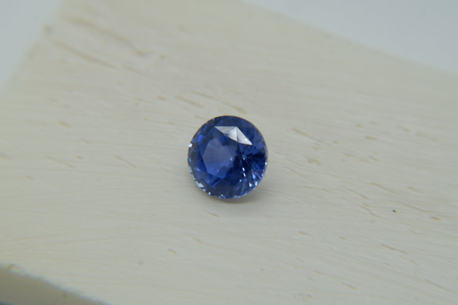 IGL APPRAISED PREMIUM: Cornflower Blue Sapphire premium handcrafted designer cut, brilliance round c