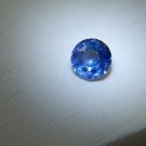  APPRAISED PREMIUM: Neon Sky Blue Sapphire premium handcrafted calibrated cut, brilliance round cut 
