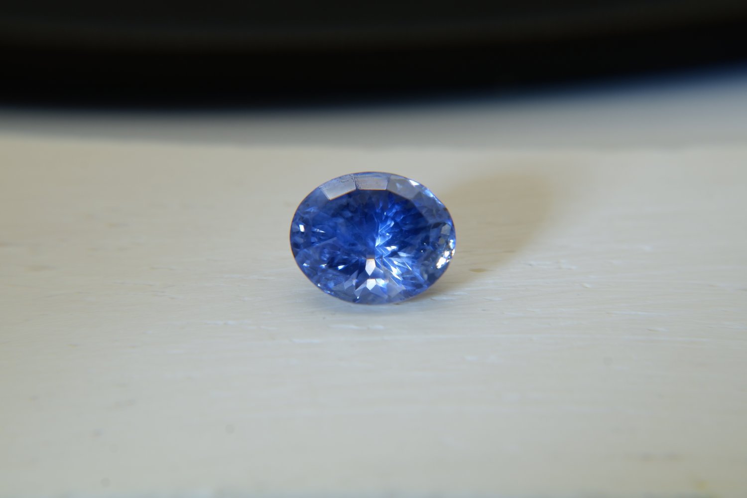 IGL APPRAISED PREMIUM: Neon Cornflower Blue Sapphire premium handcrafted designer cut, brilliance ov