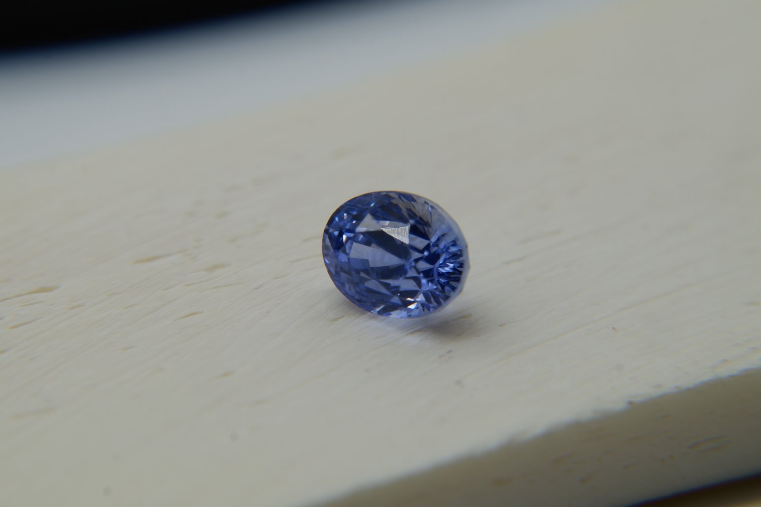 IGL APPRAISED PREMIUM: Neon Cornflower Blue Sapphire premium handcrafted designer cut, brilliance ov