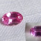 Hot Pink Sapphire - Oval - 0.675 ct - IGL certified Hot Pink Sapphire - Oval - 0.675 ct - IGL certified