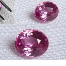 Hot Pink Sapphire - Oval - 0.751 ct - IGL certified Hot Pink Sapphire - Oval - 0.751 ct - IGL certified