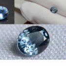Genuine Green-Blue Sapphire - Oval - 1.13 ct - GIA certified