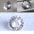 Crisp White Sapphire - Round - 0.61 ct - GIA certified Crisp White Sapphire - Round - 0.61 ct - GIA certified