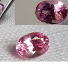 Genuine Vivid Pink Sapphire - Oval - 0.74 ct - GIA certified Genuine Vivid Pink Sapphire - Oval - 0.74 ct - GIA certified