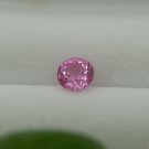 Pastel Orange Pink Sapphire - Round - 1.15 ct