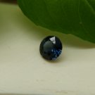 Peacock Blue Sapphire - Round - 1.45 ct - COR certified