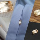 Pastel Pink-Orange Premium Sapphire - Rectangular - 1.11 ct - COR certified