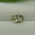 Vivid Pastel Yellow Sapphire - Rectangular - 1.65 ct - COR certified
