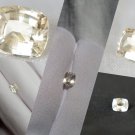 Yellow/Silver Sapphire - Rectangular - 1.24 ct - COR certified