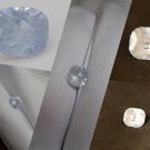 Smokey Silver Blue - Cushion - 2.19 ct - COR certified