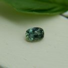 Yellowish Blue Sapphire - Rectangular - 1.25 ct - COR certified