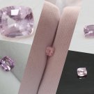Pastel Pink Handcrafted Ceylon Sapphire - Cushion - 0.70 ct - COR certified