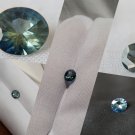 Vivid Blue/Green Sapphire - Oval - 0.87 ct - COR certified