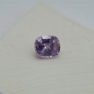 Pastel Violet Sapphire - Rectangular - 1.30 ct - COR certified