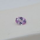 Bi-Color Metallic Violet-Pink Sapphire - Oval - 0.82 ct - COR certified