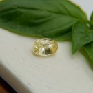 Lemon Yellow Sapphire - Oval - 1.50 ct