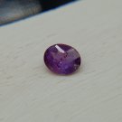 Violet Pink Sapphire - Oval - 1 ct