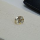 Pastel Yellowish-White Sapphire - Rectangular - 1.70 ct
