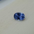 Appraised Premium: Velvet Blue Sapphire - Oval - 1.40 ct - IGL certified