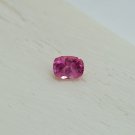 Appraised Premium: Vivid Hot Pink Sapphire - Rectangular - 0.80 ct