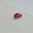 Vivid Orange Pink Sapphire - Pear - 0.773 ct - IGL certified