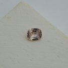 Premium: Vivid Pastel Pinkish-Orange Sapphire - Rectangular - 0.75 ct