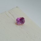 Vivid Pastel Pink Sapphire - Octagon - 0.85 ct