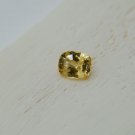 Premium: Vivid Intense Yellow Sapphire - Rectangular - 1.054 ct - AGL certified